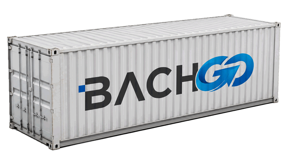 BACHGO 40-Fuss-Seecontainer